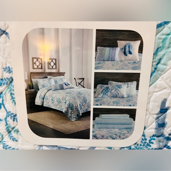 🎉LAST PIECE🎉SIGRID OLSEN 9pc Coastal Quilt Set - Picture 8 of 8